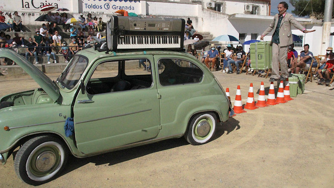 Momento de la representación (TEATRO HUMOR SANTA FE)