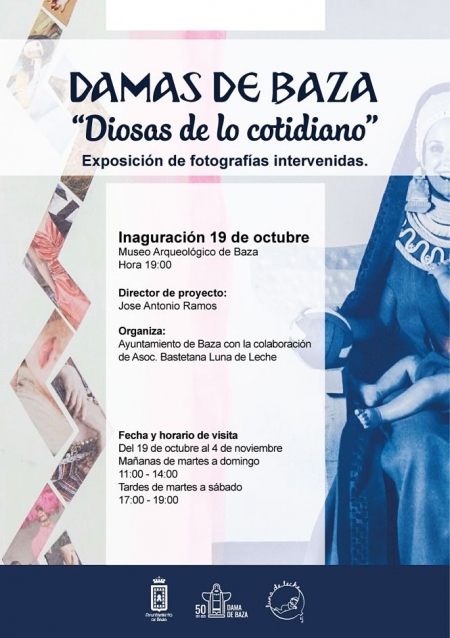 Cartel de la exposición Diosas de lo cotidiano (AYTO. BAZA)