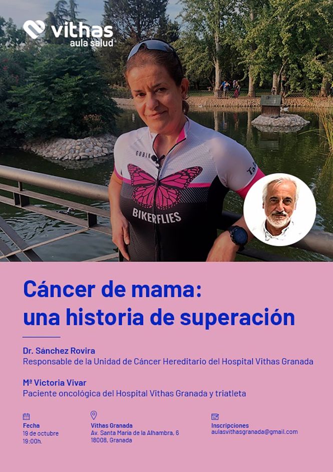 Vithas Granada organiza un Aula Salud sobre el cáncer de mama (VITHAS GRANADA) 