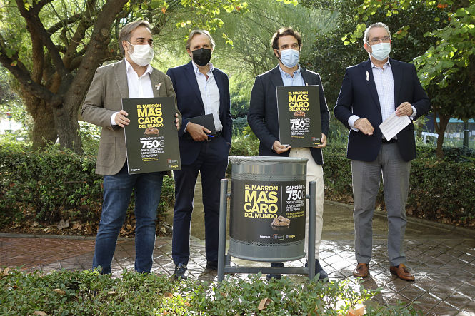 Presentación de la campaña `El marrón mas caro del mundo` (JAVIER ALGARRA / AYUNTAMIENTO)