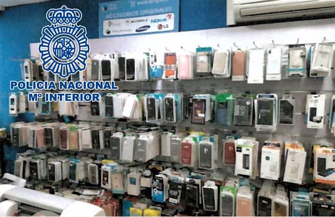Productos intervenidos en la operación Smart (POLICÍA NACIONAL)