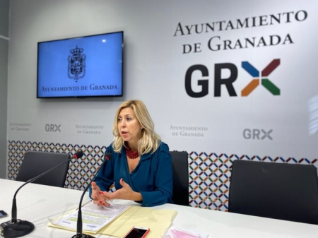 La concejal del PP en el Ayuntamiento de Granada, Pepa Rubia (PP)