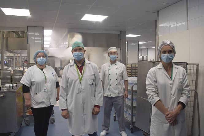 Parte del equipo de alimentación que ha recibido el premio (JUNTA DE ANDALUCÍA) 