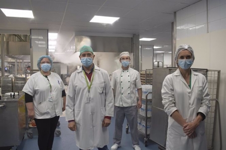 Parte del equipo de alimentación que ha recibido el premio (JUNTA DE ANDALUCÍA) 