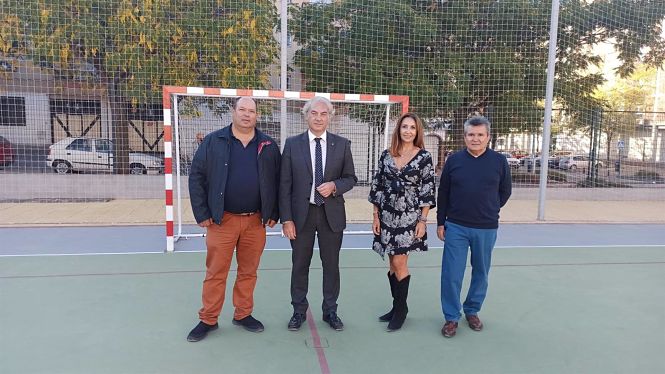Visita al polideportivo Francisco Dalmau (AYUNTAMIENTO) 