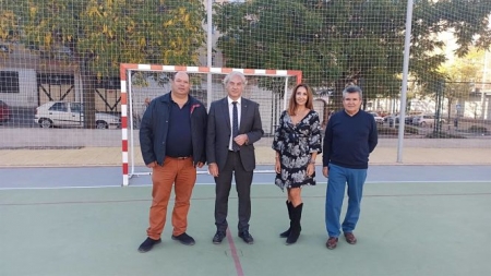 Visita al polideportivo Francisco Dalmau (AYUNTAMIENTO) 
