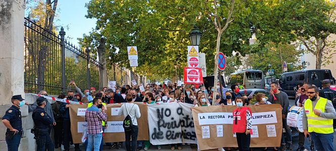  Imagen de la concentración (CCOO)