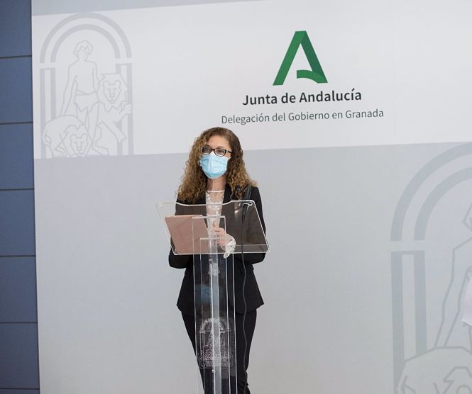 La delegada de Educación y Deporte de la Junta en Granada, Ana Berrocal, en una imagen de archivo (JUNTA) 