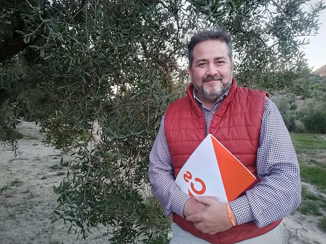 El portavoz de Cs en el Ayuntamiento de Moclín, Francisco Javier Milena (CIUDADANOS) 