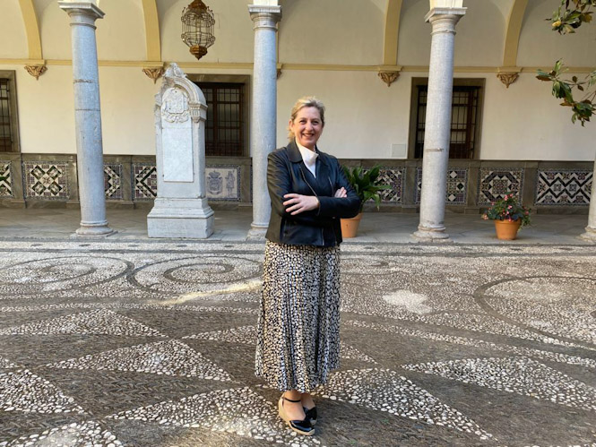 La concejal de Vox en el Ayuntamiento de Granada, Beatriz Sánchez (VOX)