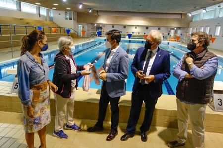 Reapertura de la piscina de Arabial (JAVIER ALGARRA / AYUNTAMIENTO) 