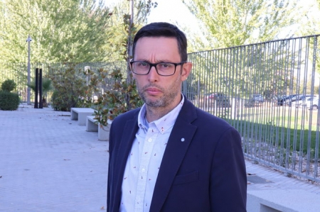 El portavoz provincial de Podemos en Granada, Manuel Ríos (PODEMOS)