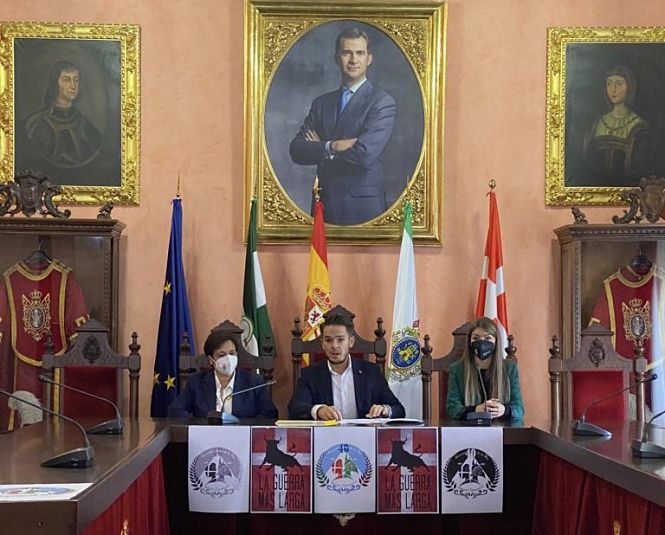 Imagen de la presentación de los actos (AYTO. HUÉSCAR)