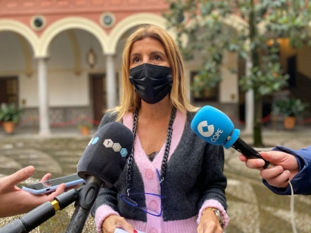 La concejal del PP en el Ayuntamiento de Granada, Eva Martín (PP)