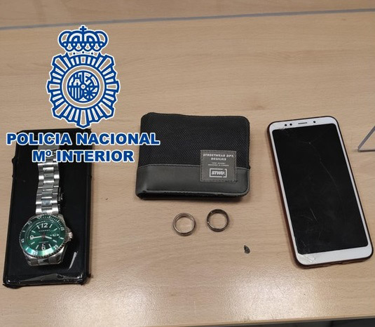 Efectos intervenidos (POLICÍA NACIONAL)