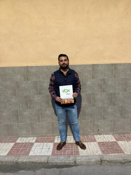 El Portavoz de Vox en el Ayuntamiento de Pinos Puente, Antonio Duarte (VOX)