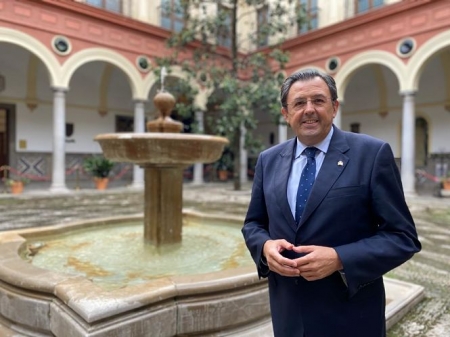 El concejal del PP en el Ayuntamiento de Granada, Carlos Ruiz Cosano (PP)