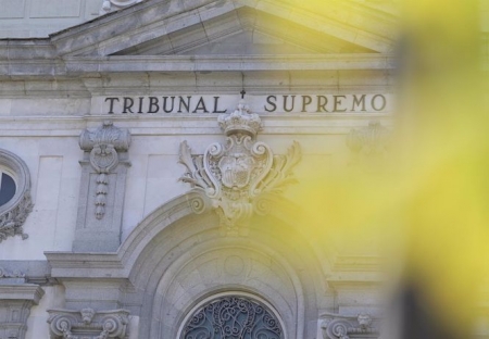La fachada del Tribunal Supremo (ÓSCAR CAÑAS / EUROPA PRESS)