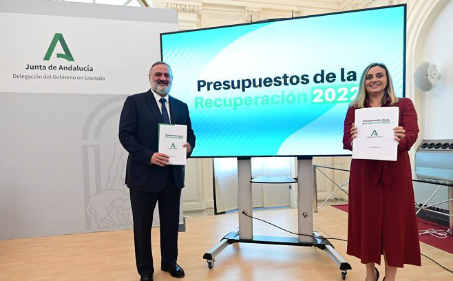 Marifrán Carazo y Pablo García han presentado el proyecto de presupuestos de la Junta (JUNTA) 