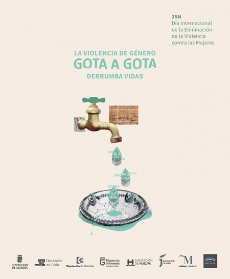Cartel del Día Internacional de la Eliminación de la Violencia contra las Mujeres (DIPUTACIÓN)