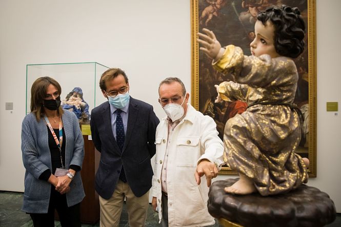 El Delegado de Cultura ha visitado la exposición (JUNTA)