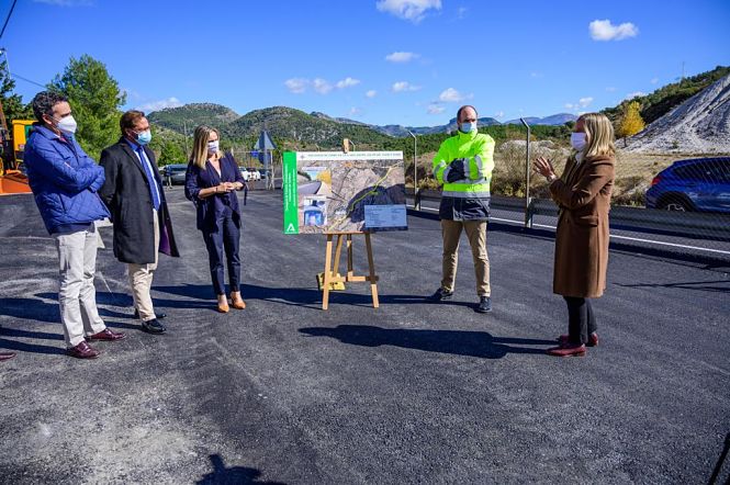 Marifrán Carazo ha visitado la Carretera de El Fargue (JUNTA) 