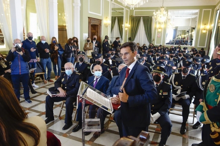 Actos por el patrón de la Policía Local (JAVIER ALGARRA / AYUNTAMIENTO) 