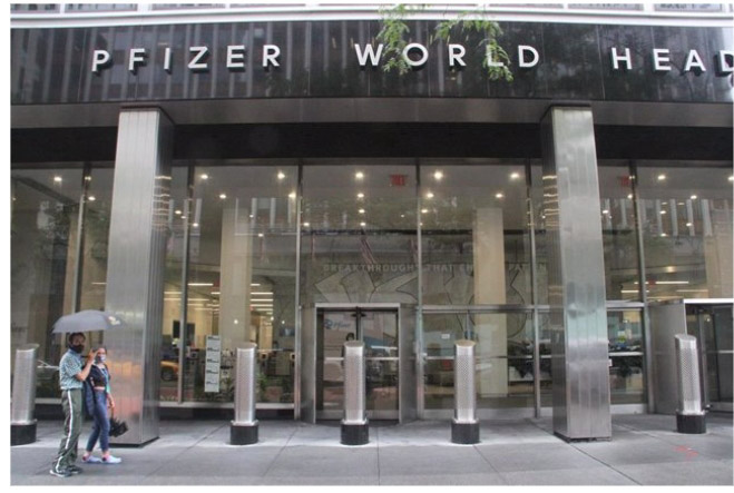 Sede de Pfizer en Nueva York (THENEWS2 VÍA ZUMA PRES / DPA) 