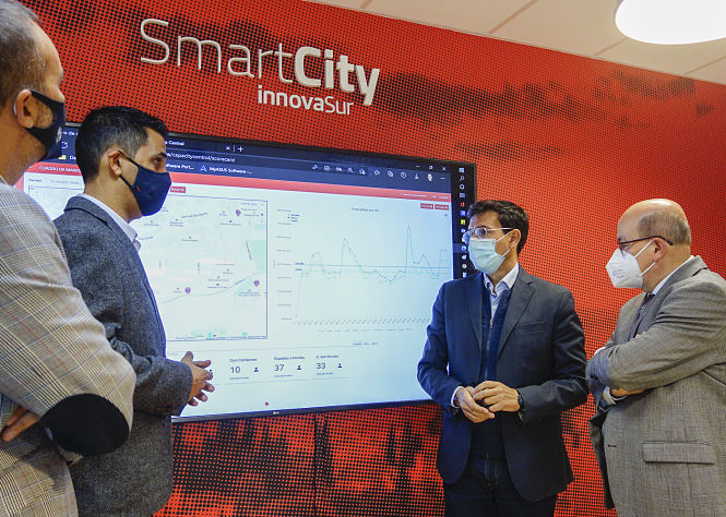 Presentación del proyecto de Innovasur (JAVIER ALGARRA / AYUNTAMIENTO)