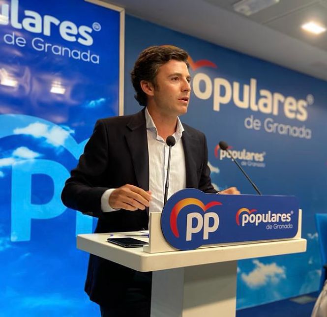 El Secretario general del PP, Jorge Saavedra (PP)