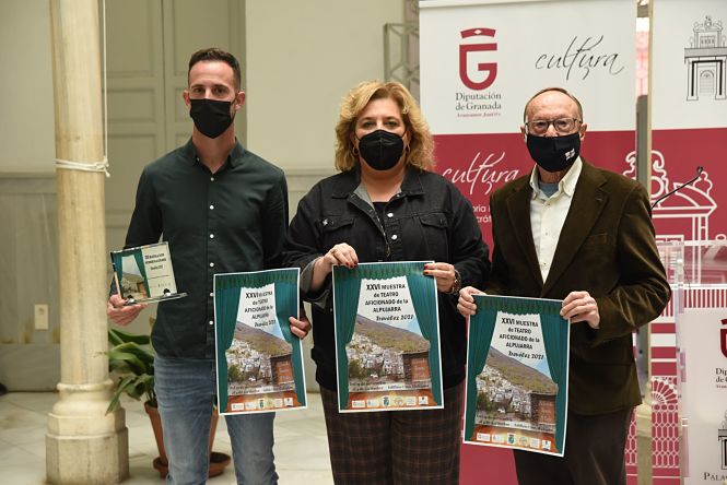 Presentación del certamen de Teatro aficionado de la Alpuajarra (S. BÄRCENA / DIPGRA)