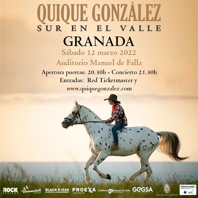 Quique González actuará en Granada (PROEXA)