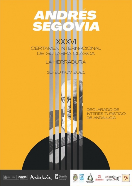 Cartel del certamen de guitarra (AYTO. ALMUÑÉCAR)