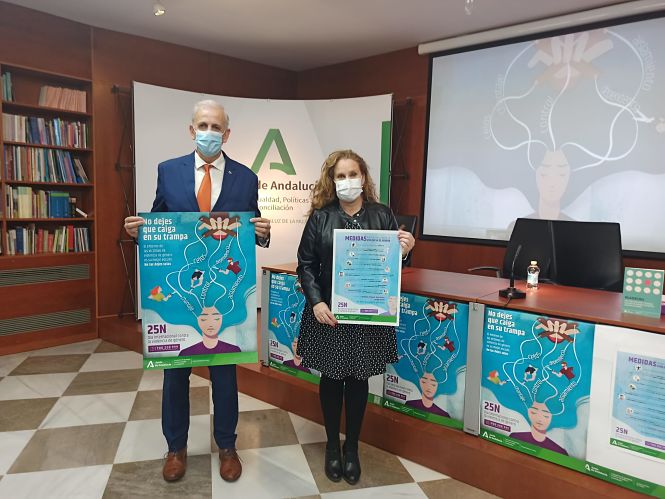 Presentación de la campaña para el 25N de la Junta (JUNTA)