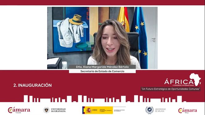 La Secretaria de Estado ha inaugurado las jornadas (CÁMARA GRANADA)