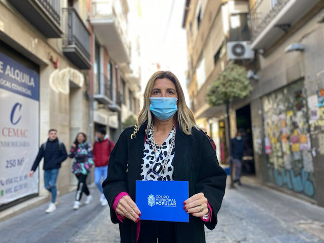 La Concejal del PP en el Ayuntamiento de Granada, Eva Martín (PP)