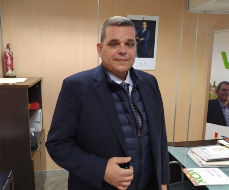 El portavoz de Vox en el Ayuntamiento de Granada, Onofre Miralles (VOX)