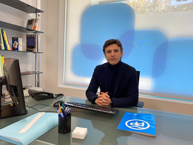 El secretario general del PP de Granada, Jorge Saavedra (PP)