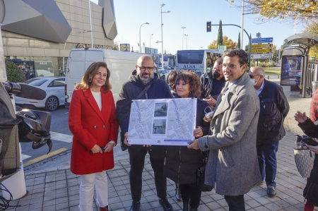 Presentación del proyecto de ampliación de la linea 21 (JAVIER ALGARRA / AYUNTAMIENTO)