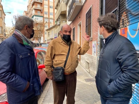 Imagen de la visita a Pedro Antonio de Alarcón (PP)