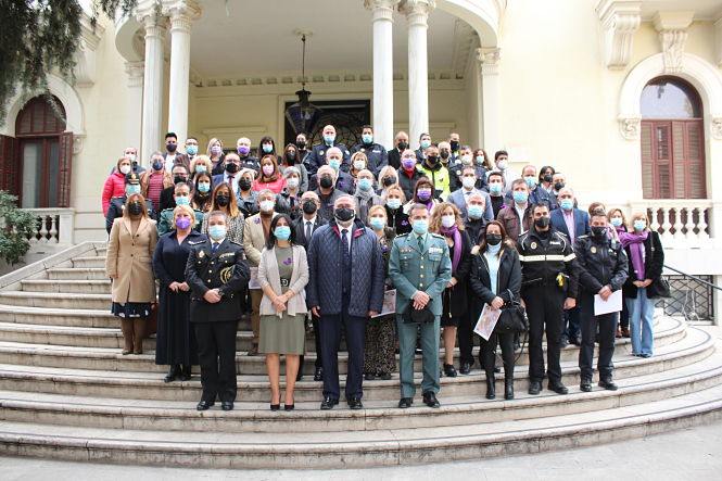 Acto por el 25N en Subdelegación (SUBDELEGACIÓN)