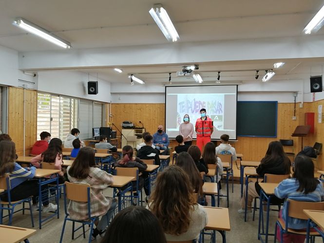 Imagen del inicio del programa educativo (JUNTA)