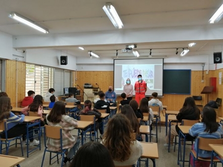 Imagen del inicio del programa educativo (JUNTA)