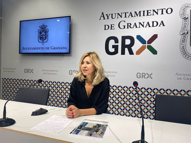 La concejal del PP en el Ayuntamiento de Granada, Pepa Rubia (PP)