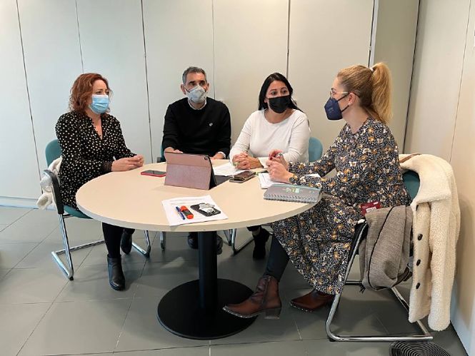 Imagen de la reunión (PODEMOS)