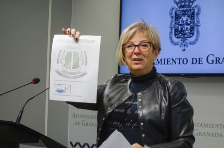 La concejal de cultura en el Ayuntamiento de Granada, María de Leyva (JAVIER ALGARRA / AYUNTAMIENTO) 