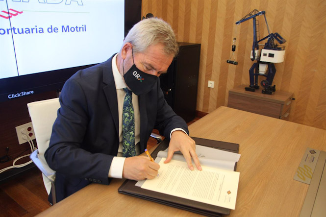 El presidente de la Autoridad Portuaria de Motril (Granada), José García Fuentes (PUERTO)