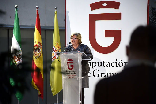 La diputada de Empleo y Desarrollo Sostenible, Ana Muñoz (R. MARTÍNEZ / DIPGRA)