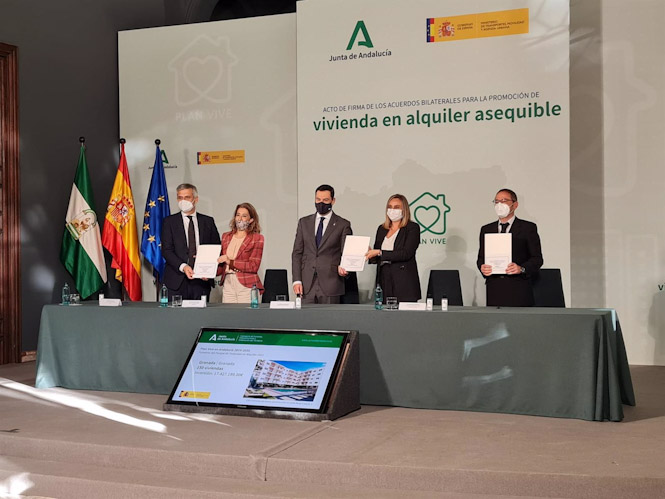 Convenios para promociones de viviendas en alquiler en Granada (AYUNTAMIENTO)