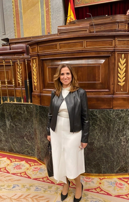 La diputada del PSOE Inmaculada Oria, en imagen de archivo (PSOE)